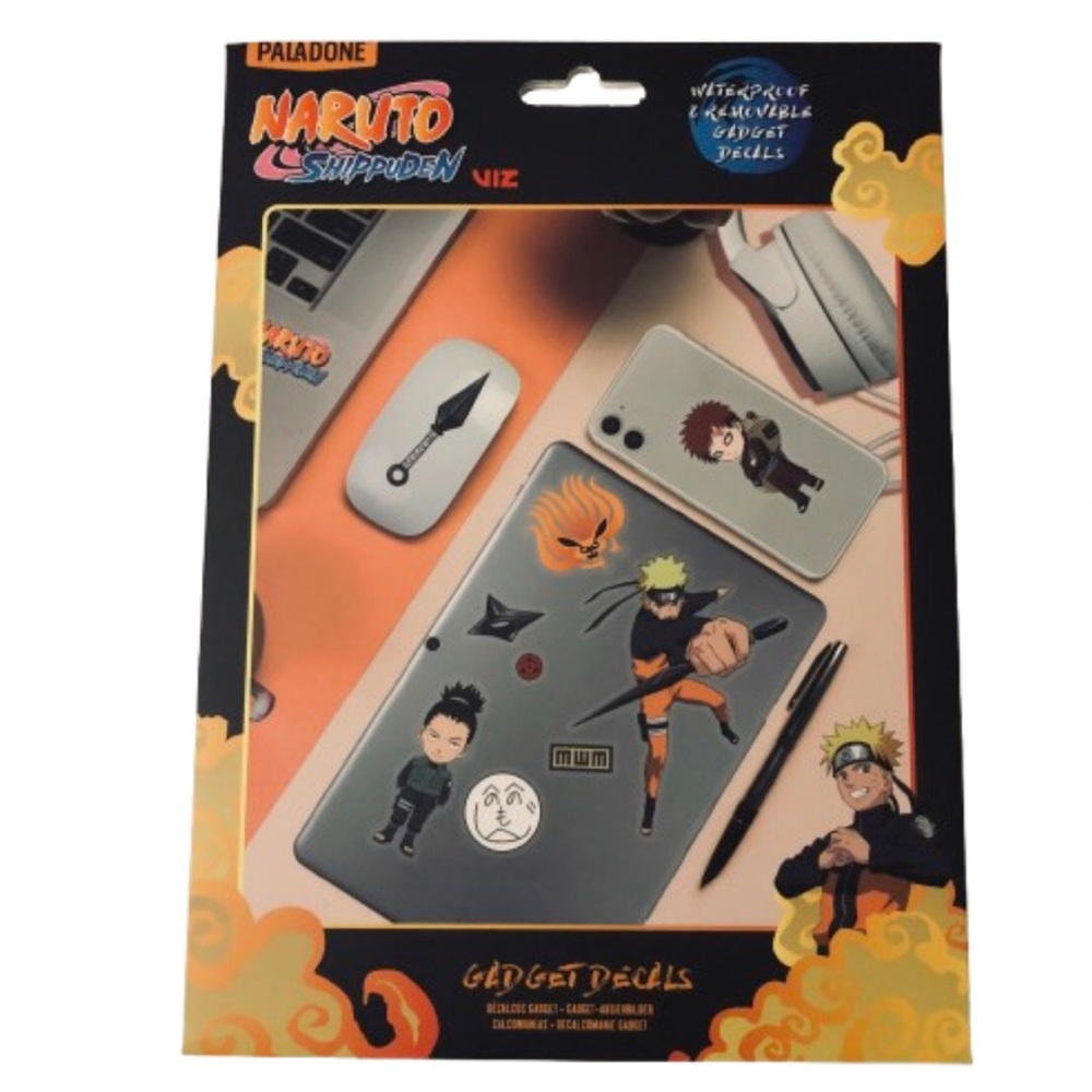 🔥$8🔥NEW NARUTO GADGET DECALS 58 WATERPROOF & REMOVABLE STICKERS
